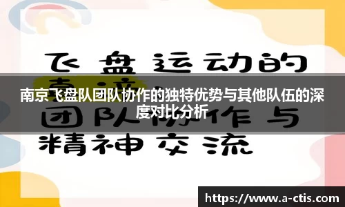南京飞盘队团队协作的独特优势与其他队伍的深度对比分析